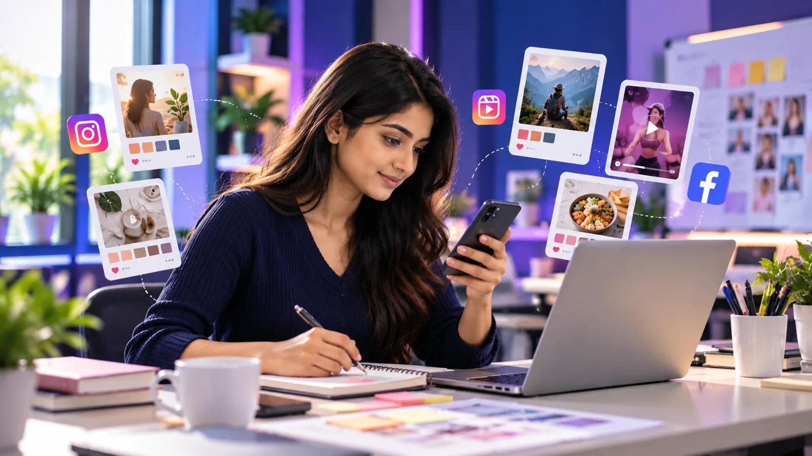 Social Media Marketing service by Digi Vidhya